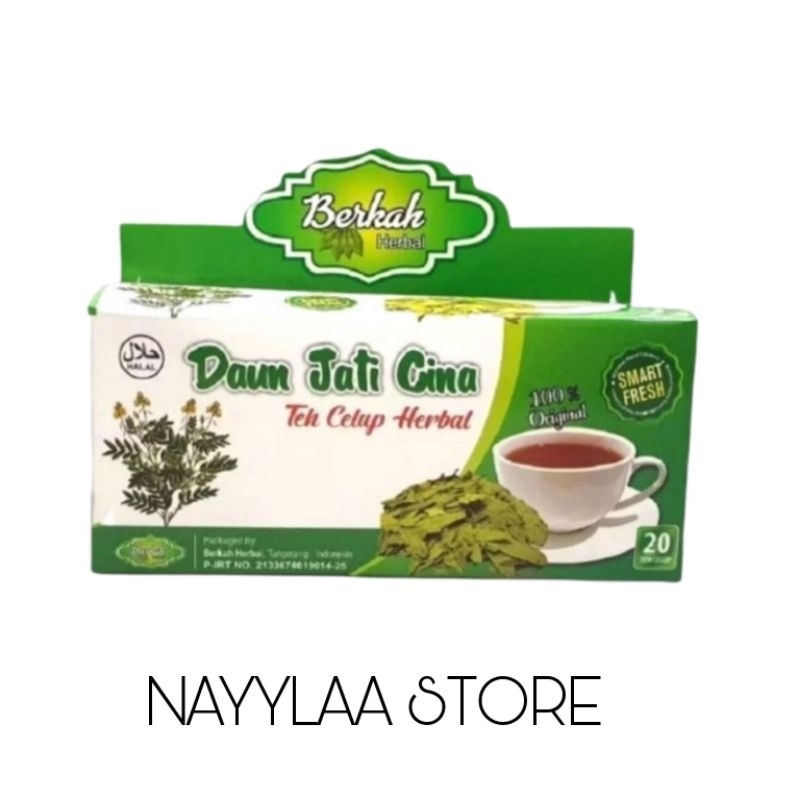 

Teh Jati Cina Berkah Herbal Teh Celup Pelangsing Badan Langsing Tubuh Susut Lemak Diet Slim