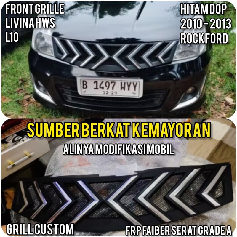 Grill grand Livina hws L10 2010 2011 2012 2013 rockford