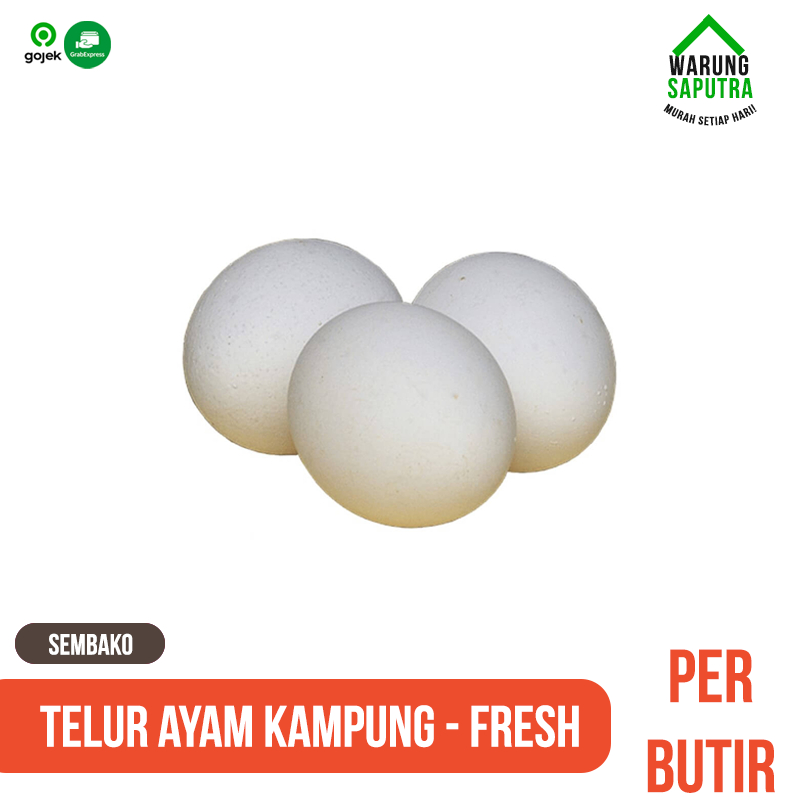 

Telur / Telor Ayam Kampung per butir