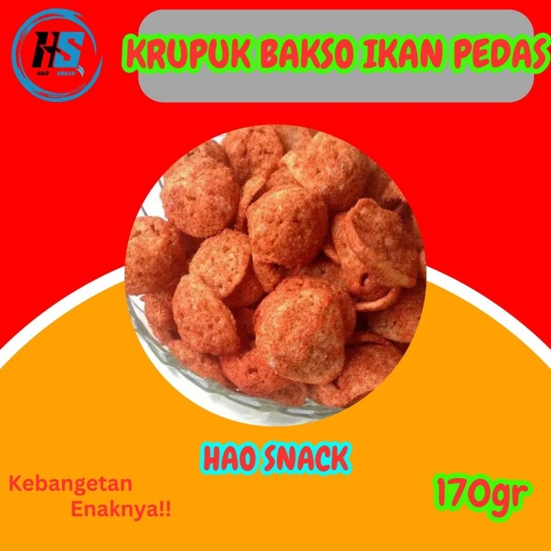 

Kerupuk Bakso Ikan Pedas 170gr