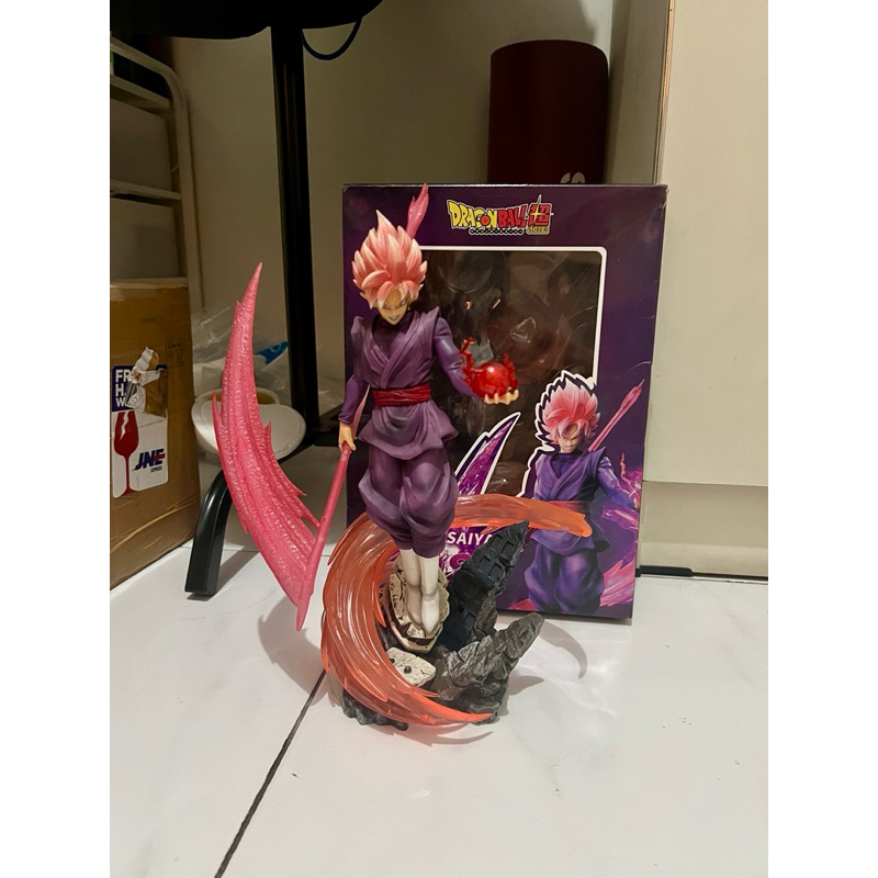 dragon ball goku rose saiyan black goku recast