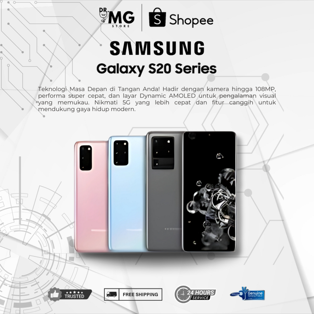 Samsung S20 | S20+ | S20FE | S 20 Ultra Second Lengkap Garansi Resmi Sein