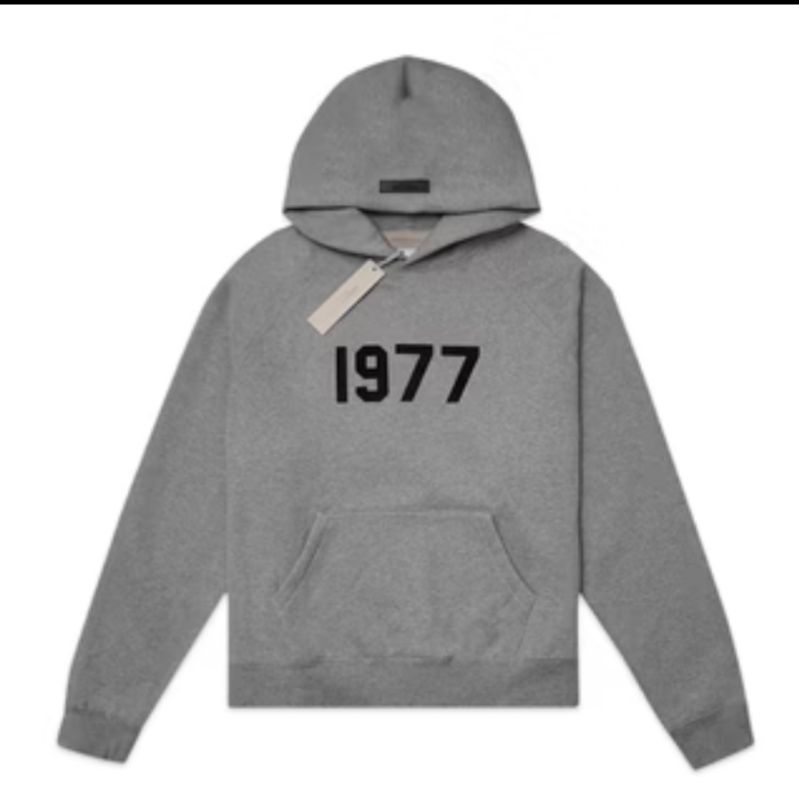 Essentials Fear Of God Hoodie 1977 - Dark Grey