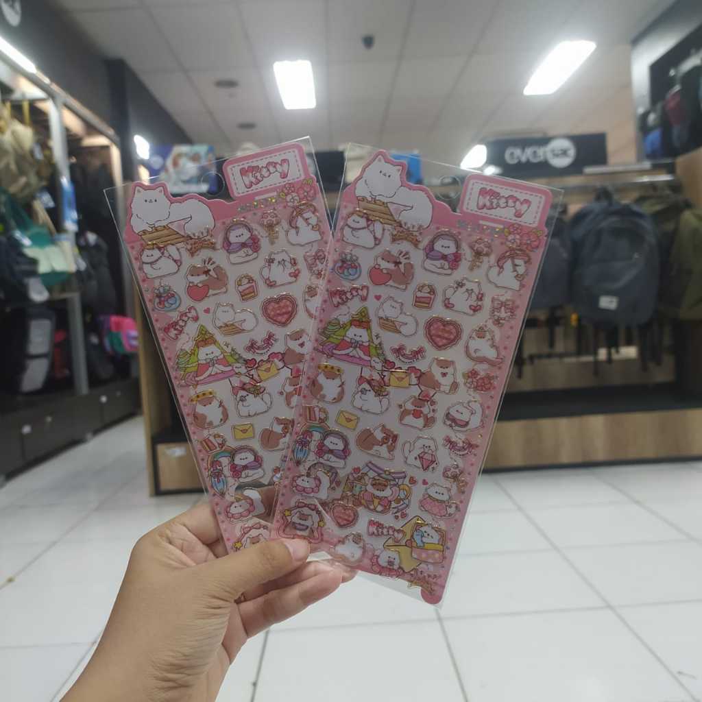

Gramedia Kediri-NEKONI STICKER KITTY PINK
