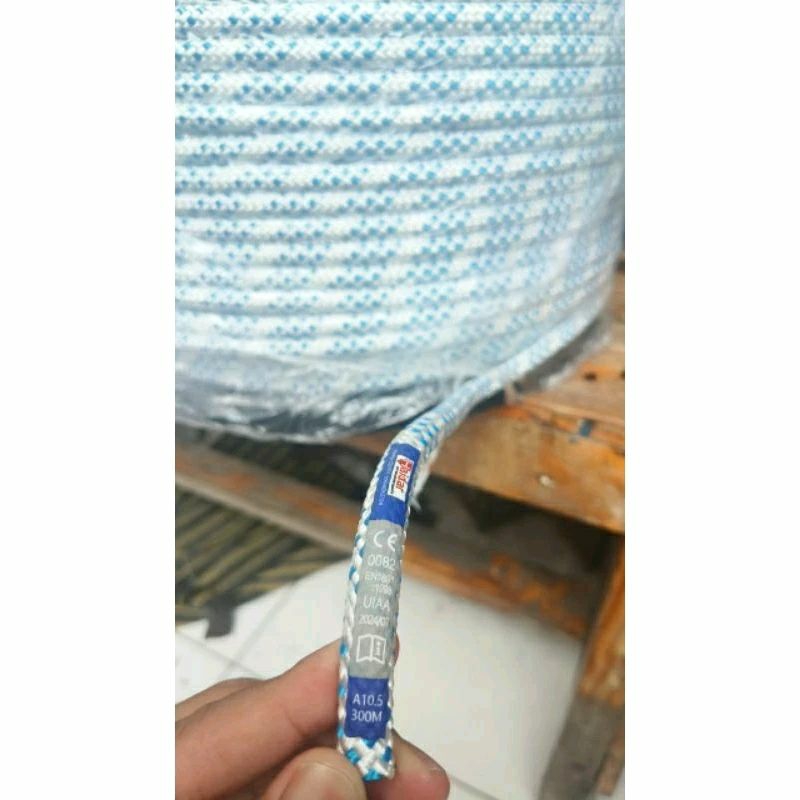 JUAL TALI KARMANTEL STATIS HAIDAR 10.5MM,11MM,12MM X 150 METER/ TALI KARMANTEL STATIS 10.5MM/ TALI K