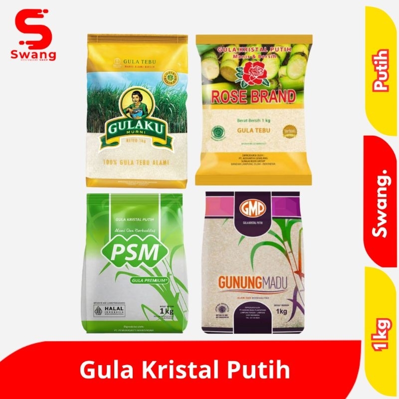 

Gula Kristal Putih Kemasan 1Kg