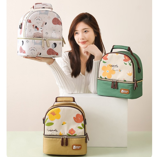 Tas Ransel Asi / Cooler Bag ASI / Multifungsi Diaper Bag / Tas Ransel Popok Bayi Waterproof Backpack