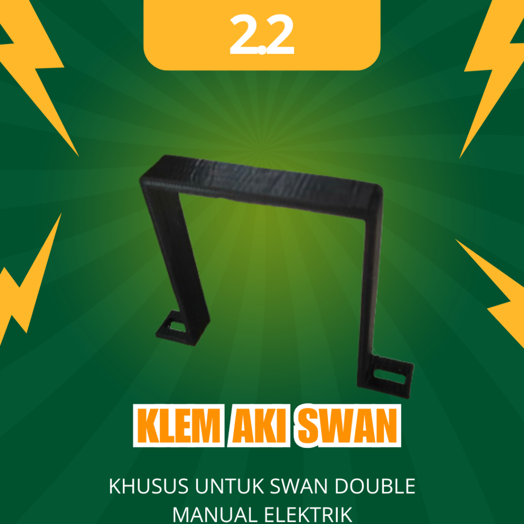 Klem Aki Sprayer Swan Double Manual Elektrik 16 Liter