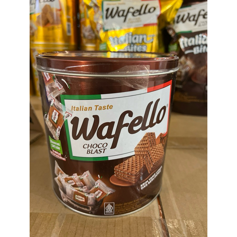 

WAFELLO KALENG RASA COKLAT(exp DEC 2025)