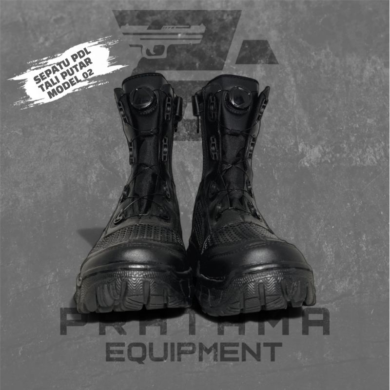 SEPATU PDL / SEPATU PDL TALI PUTAR / SEPATU PDL TALI PUTAR 02