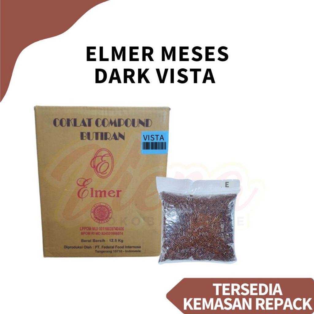 

Elmer Meses Coklat Dark Vista REPACK 250gr