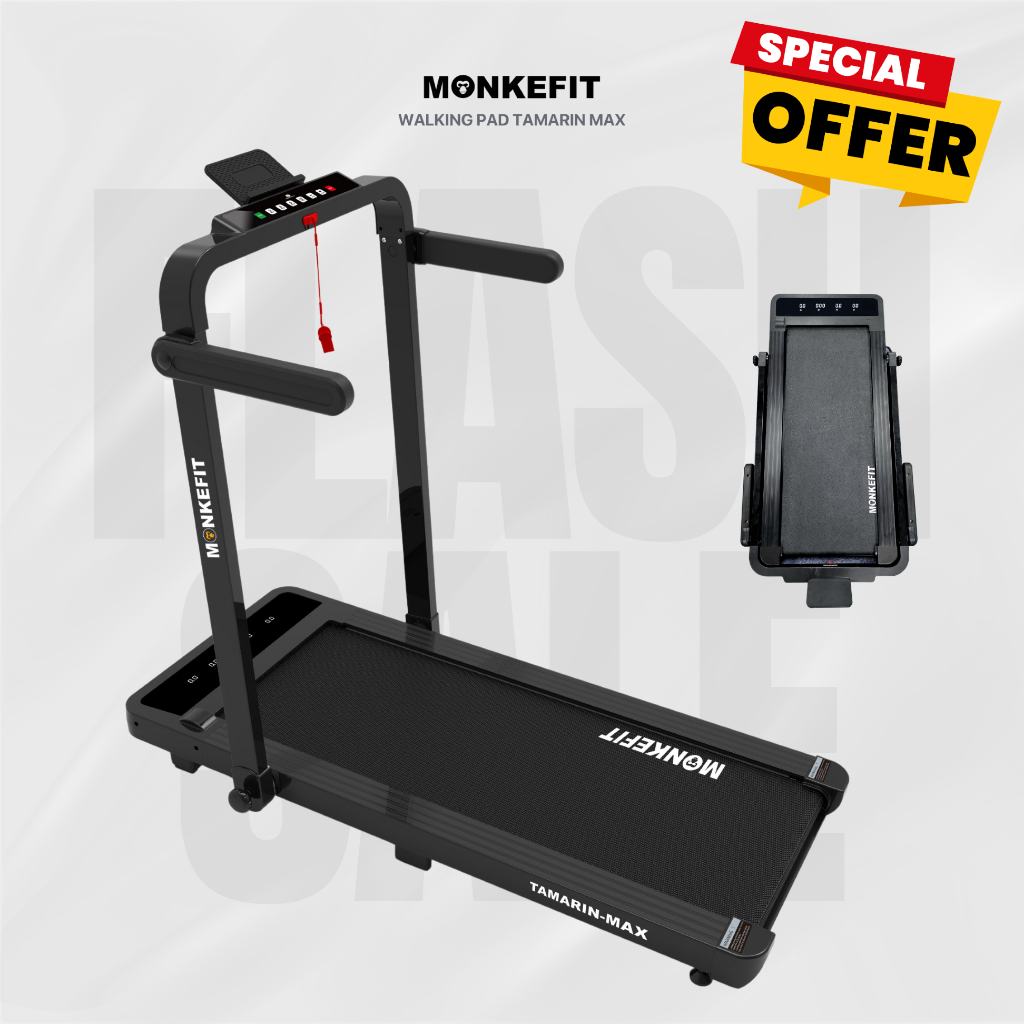 Monkefit Tamarin Max - Treadmill Elektrik Berkualitas Tinggi