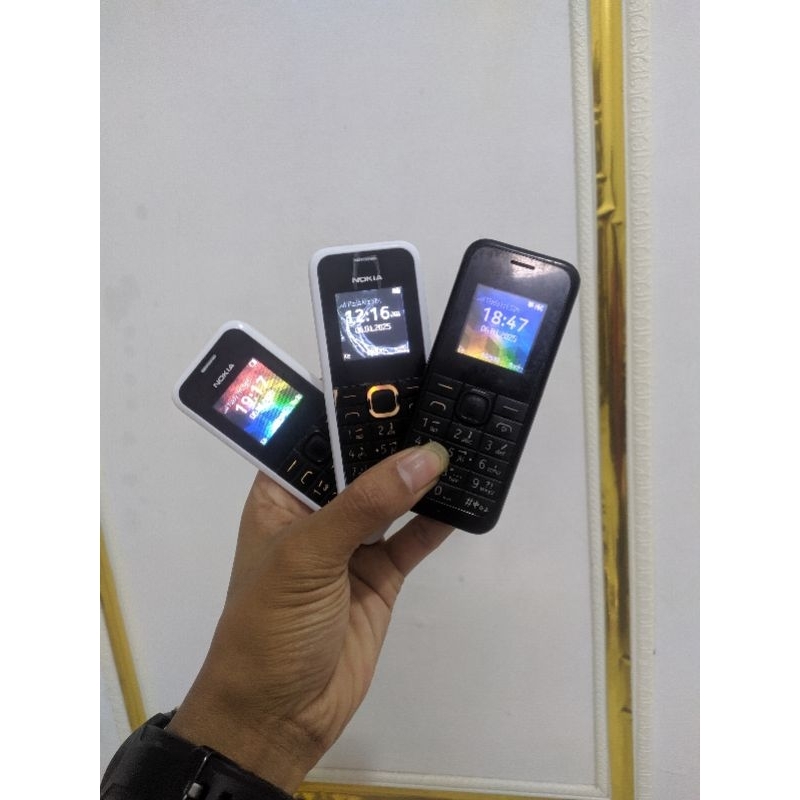 HP NOKIA 105 RADIO SENTER NORMALAN orian SEKEN ORIGINAL TINGGAL PAKAI