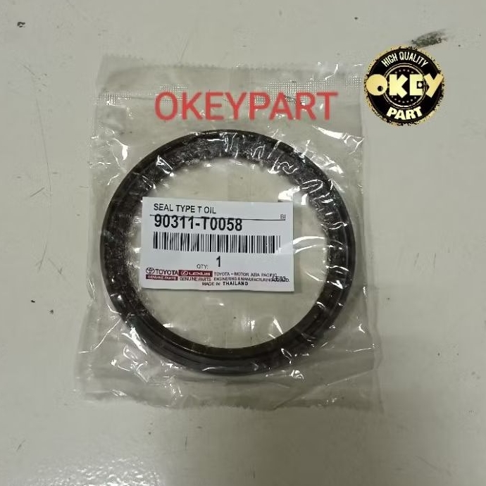 SEAL CRANKSHAFT SIL AS KRUK BELAKANG INNOVA DIESEL HILUX HIACE FORTUNER 2KD 90311-T0058