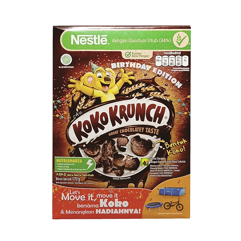 

Nestle Sereal - BOX KECIL - MILO / HONEY STARS / KOKO KRUNCH / TRIX / BANANA