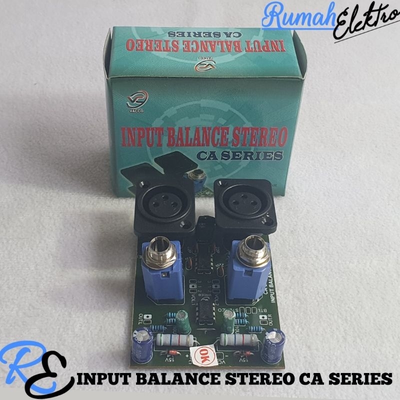 INPUT BALANCE STEREO CA SERIES