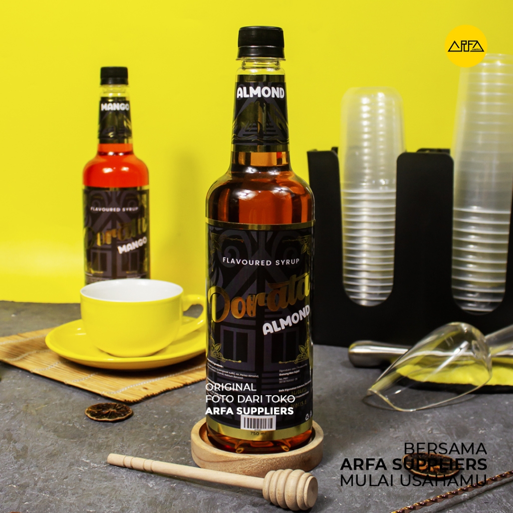 

Sirup Semua Jenis Minuman | Sirup Dorata Rasa Almond