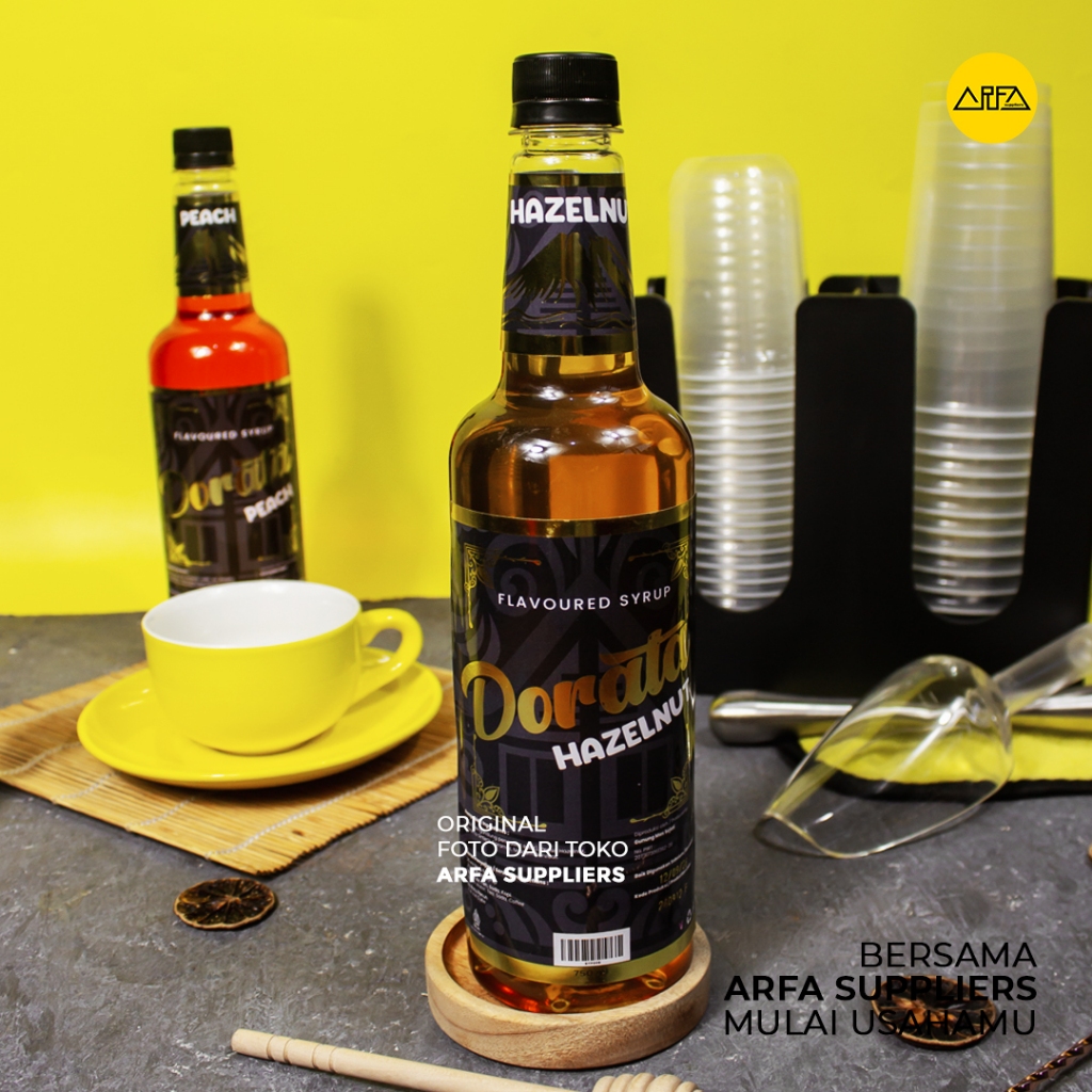 

Sirup Semua Jenis Minuman | Sirup Dorata Rasa Hazelnut