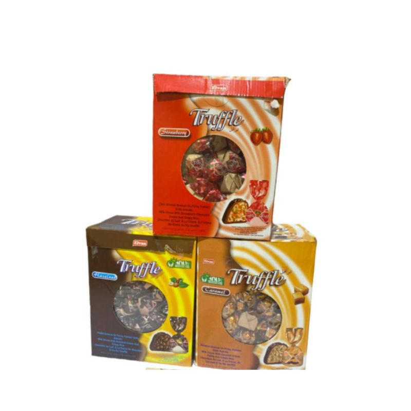 (1,8 kg) coklat truffle box / coklat truffle kemasan box