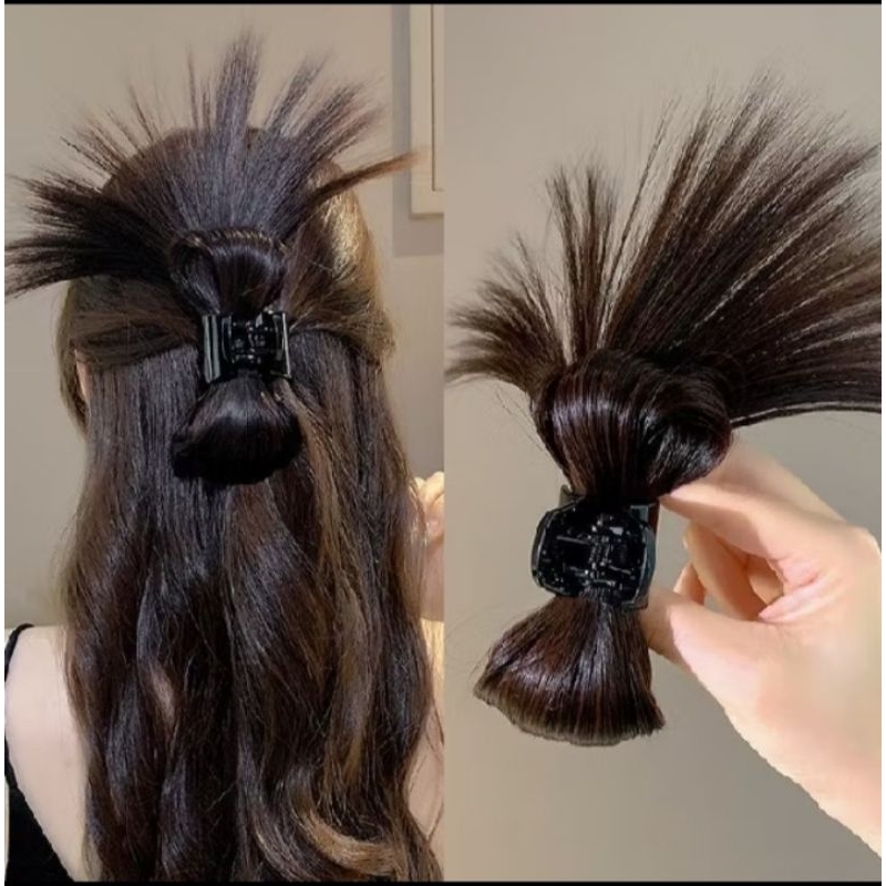 jepit cakar rambut palsu/jepit rambut palsu