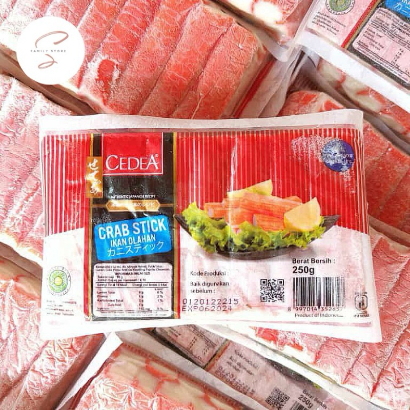 

Cedea Crab Stick Ikan Olahan 250gr