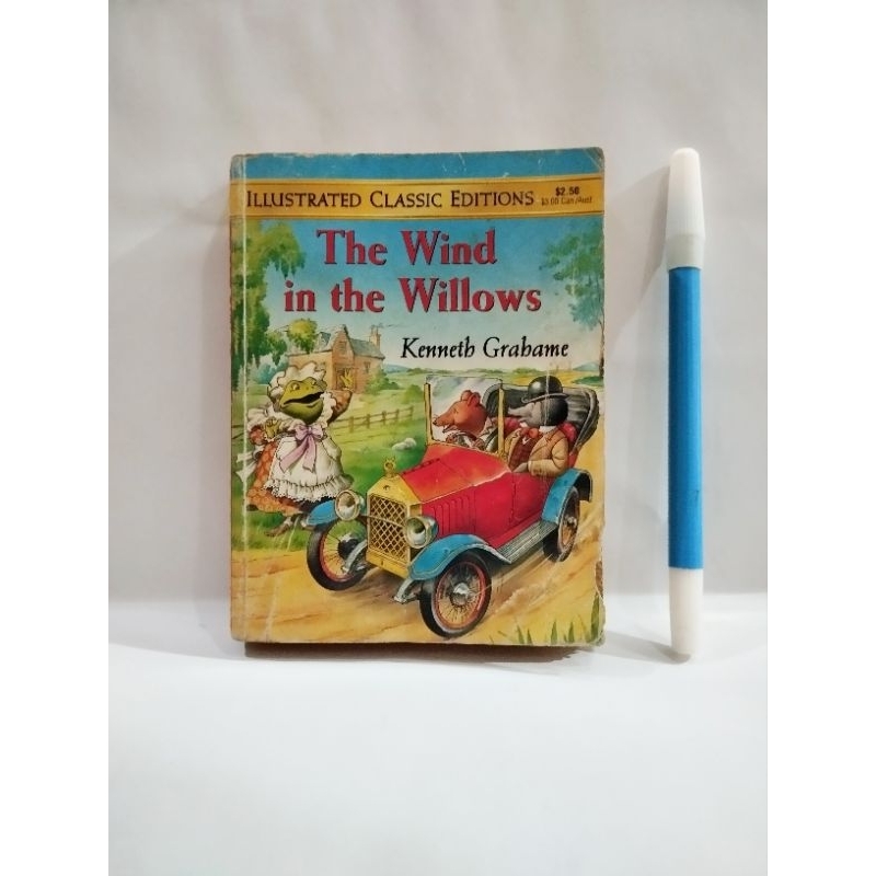 Buku ori seken. Illustrated Classic Edition. the wind in the willow. Kenneth Grahame. Buku saku. Buk