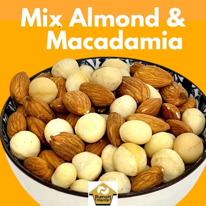 

Mix Almond Macadamia Panggang 500Gr