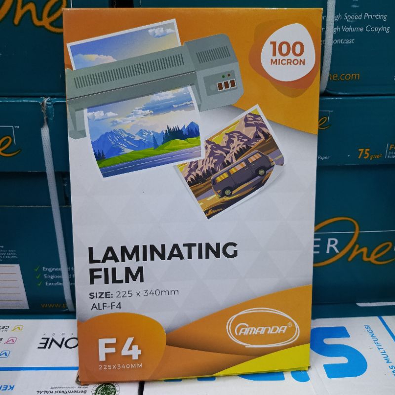 

Amanda Laminating Film ALF-F4 A4 / Plastik Laminating F4/A4 Plastik Press Document