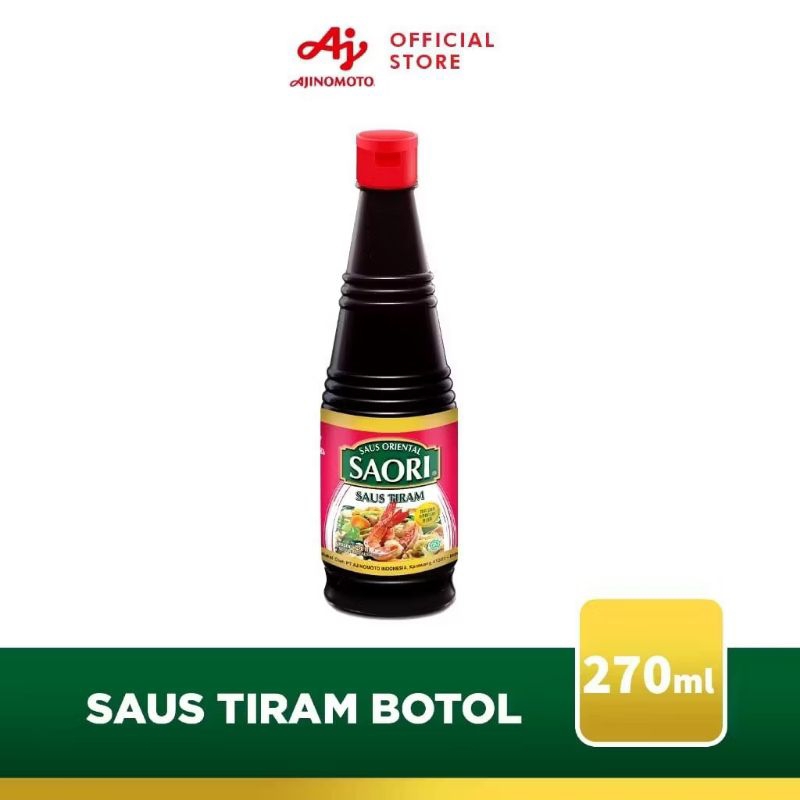 

SAORI SAOS TIRAM 270 ML BOTOL LARGE 1'S