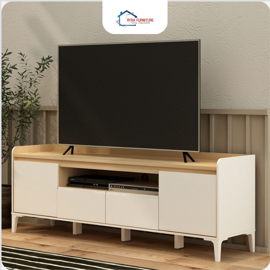PIRA - HIRO AVA TV160 MEJA TV/RAK TV/LEMARI TV/RAK TV MINIMALIS AESTHETIC