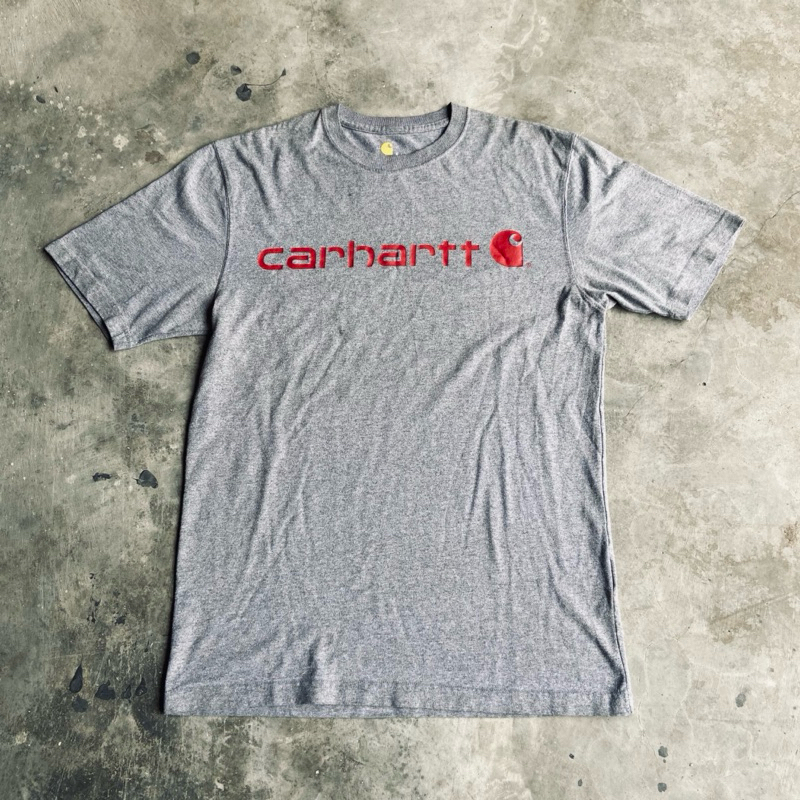 Carhartt Tshirt Baju Abu Second Bekas No minus