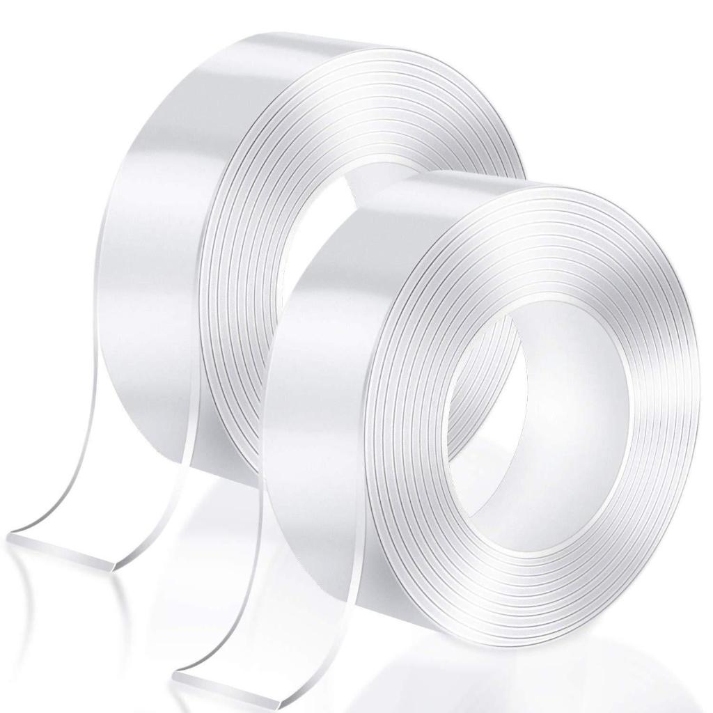 

OS Double Tape Nano Bening Transparan Crystal 1 Meter Selotip Perekat Serbaguna 2 Sisi Serbaguna