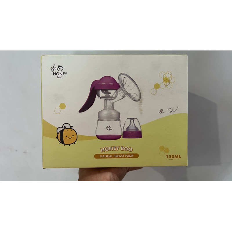 honey boo manual breast pump 150ml