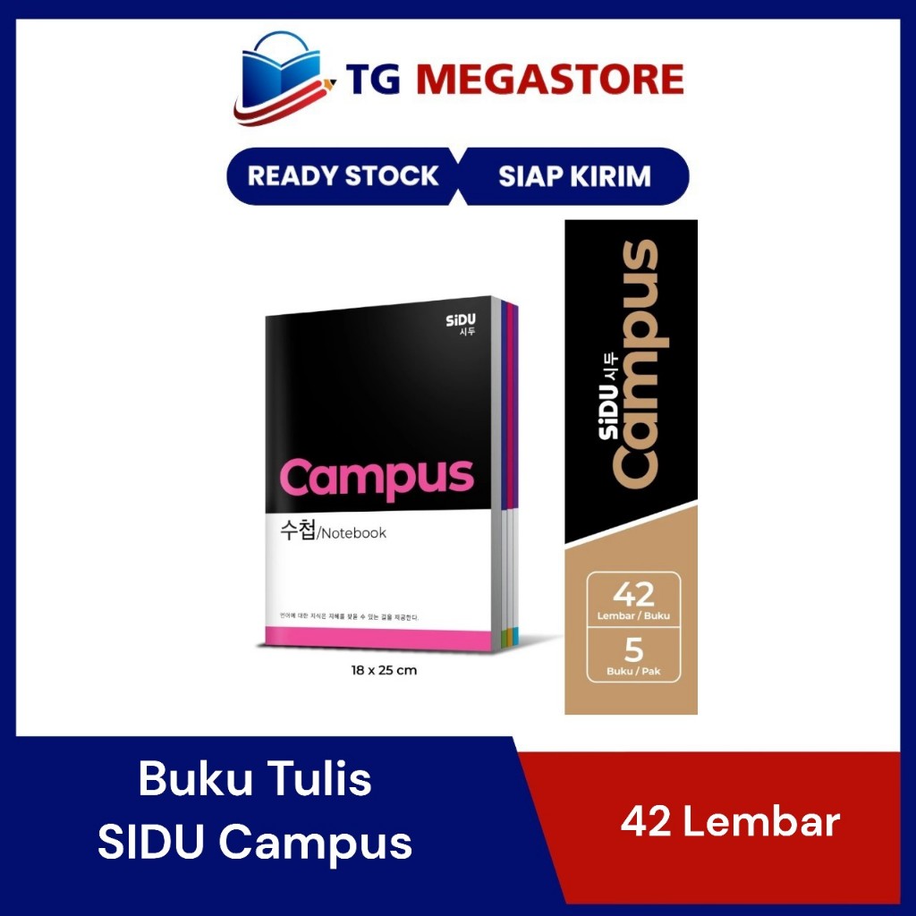 

Buku Tulis Sidu Campus 42 Lembar