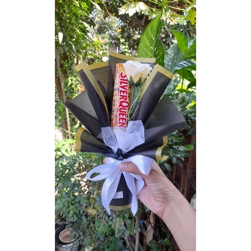 

buket mini silverqueen|valentine gift|wisuda gift|anniversarry gift