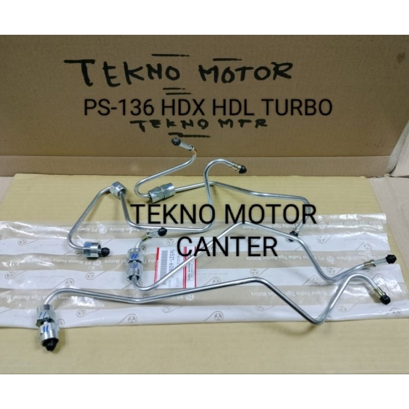 PIPA NOZZLE INJECTION SOLAR MITSUBISH CANTER PS136 HDX HDL 1SET KTB ORI