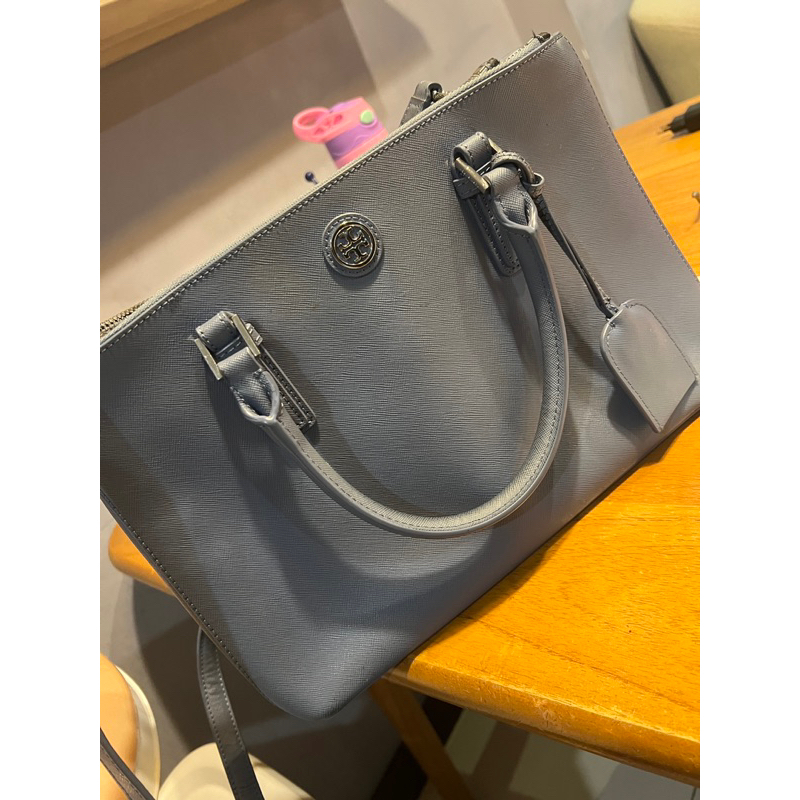 preloved tory burch robinson mini tote