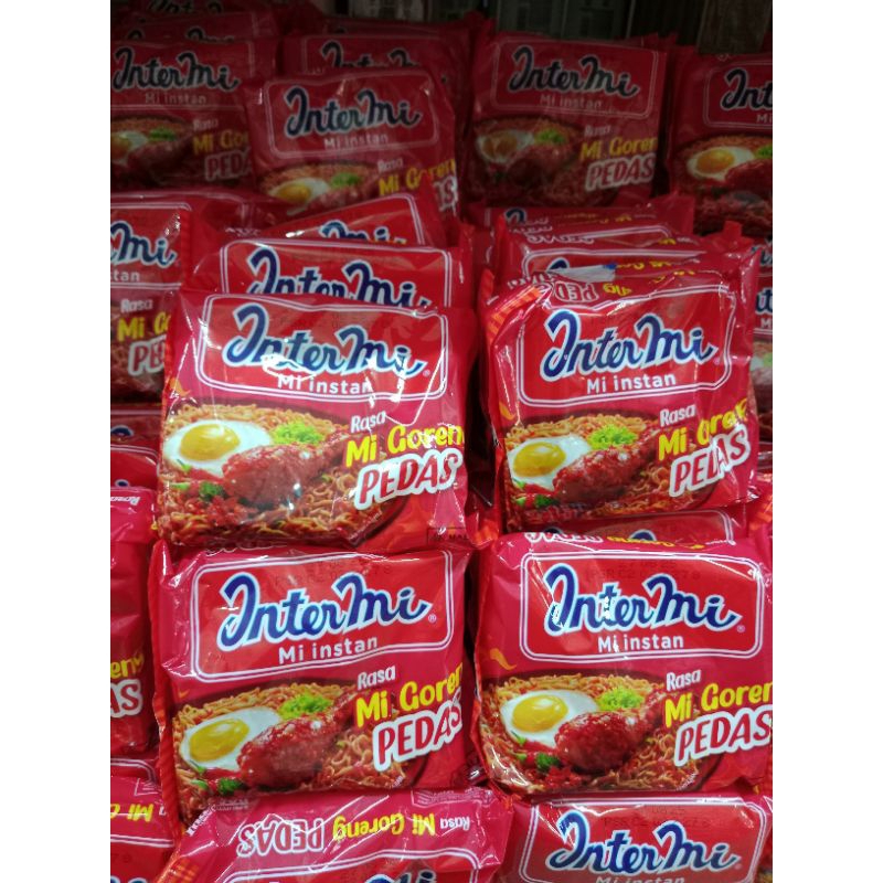

10pc Intermi Indofood Mi Instan Goreng Pedas