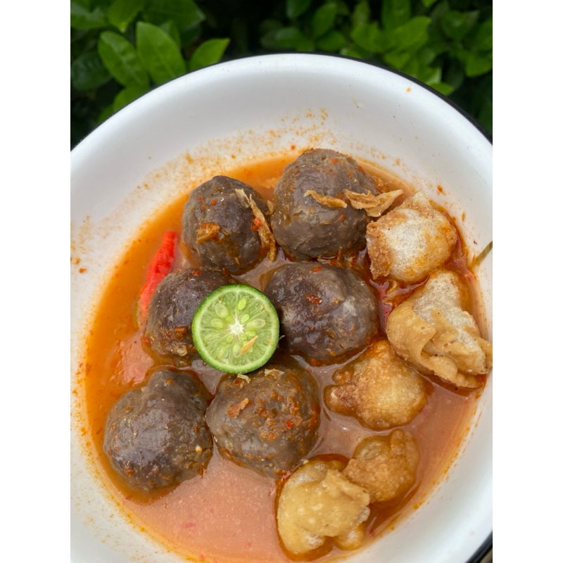 

Baso ikan tuna hitam kemasan instan
