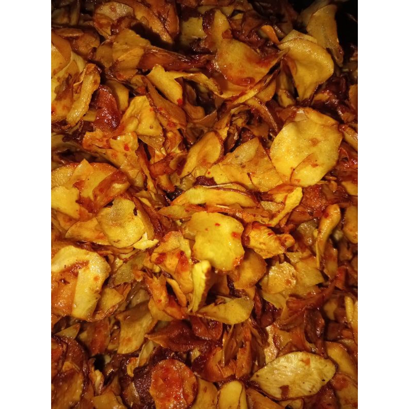 

Kripik kemurak/kripik biji durian