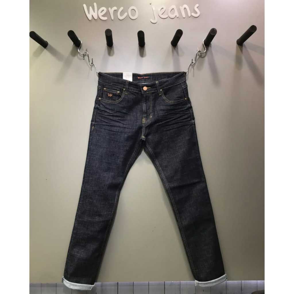 Celana Jeans Street Werco Celan Jeans Pria // Celana Jeans Standar Distro // Celana Jeans Karet // C
