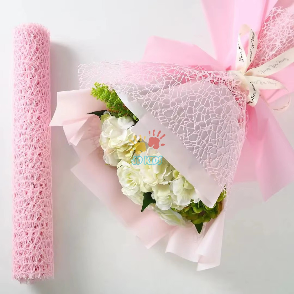 

FLOWER WRAPPING MESH KOREAN POLYNET | PEMBUNGKUS BUKET JARING JALA POLYNET | ROLL