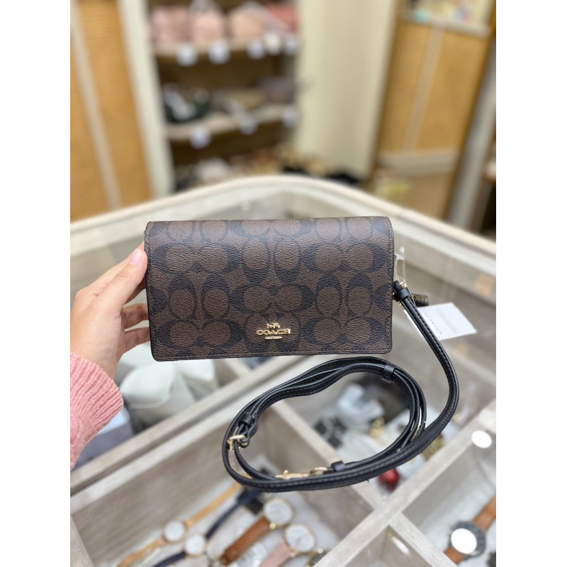 (Nadia Meares Gallery) Coach - Anna Foldover Clutch Crossbody