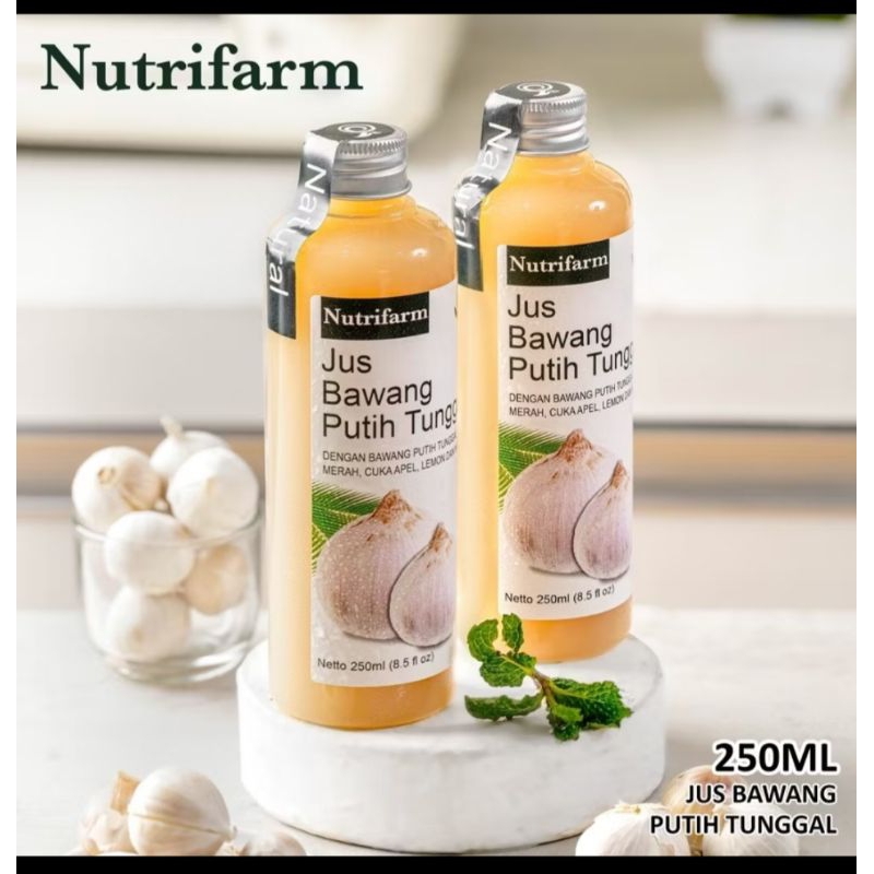 

JUS BAWANG PUTIH TUNGGAL 250 ML BAWANG PUTIH TUNGGAL JAHE MERAH