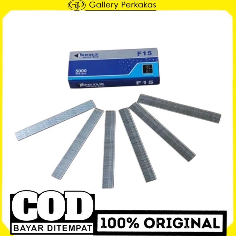 

Benz F15 Mo isi mesin staples paku tembak lurus mata gun nailer F15
