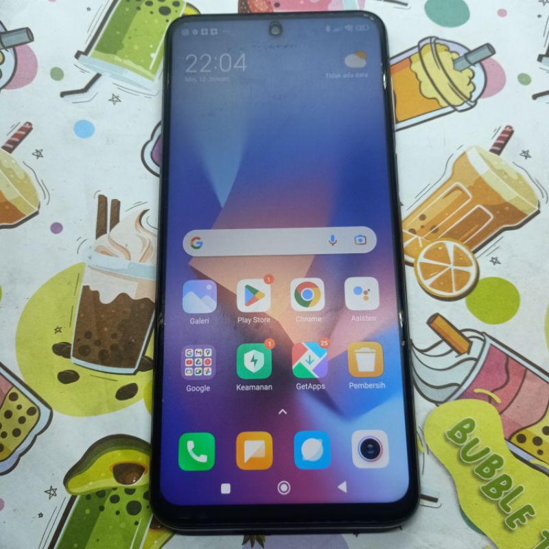 lcd redmi note 9 pro copotan original murah