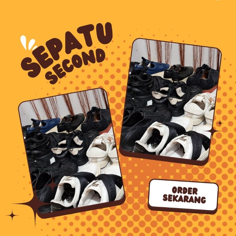 SEPATU SECOND PRIA
