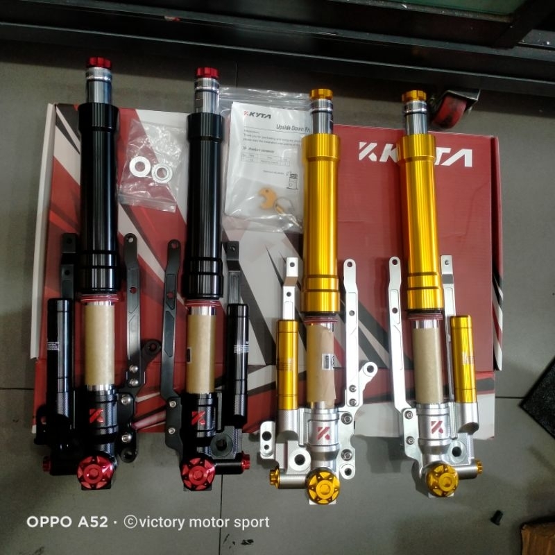 USD upside-down PCX ktc kyta UDF-14 shock depan PCX 150 160 kyta