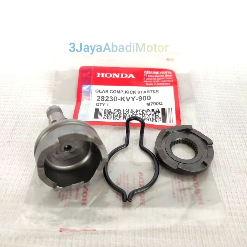 GIGI PINION KICK STATER HONDA ( KVY ) BEAT LAMA BEAT KARBU SCOOPY KARBU ORIGINAL EQUIPMENT MANUFACTU