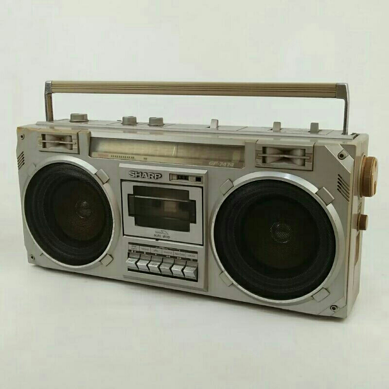 RADIO TAPE BOOMBOX SHARP GF-7474